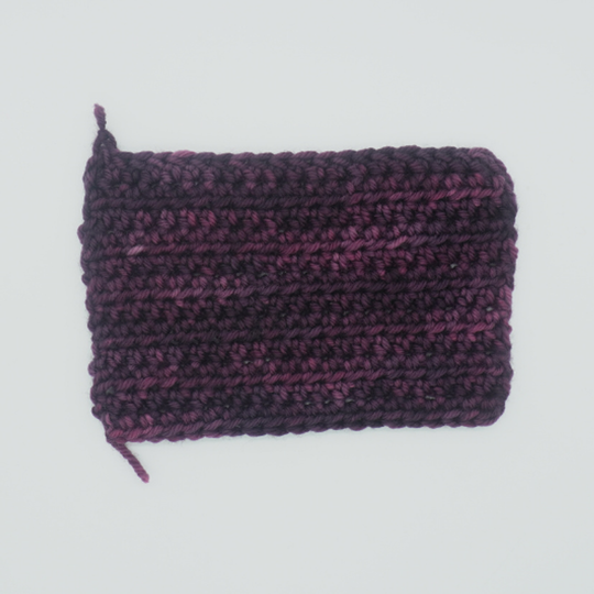 Lenore: Crochet swatch