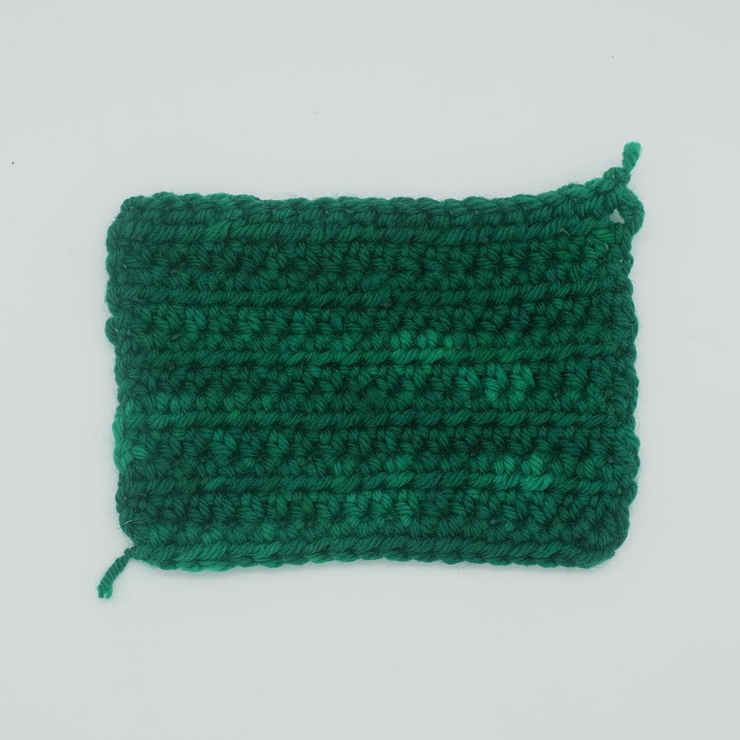 The Lake: Crochet swatch