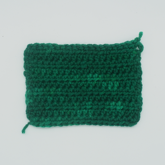 The Lake: Crochet swatch